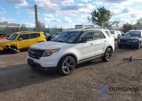 2014 Ford Explorer Sport из США, поврежденный, VIN 1FM5K8GT6EGB71232